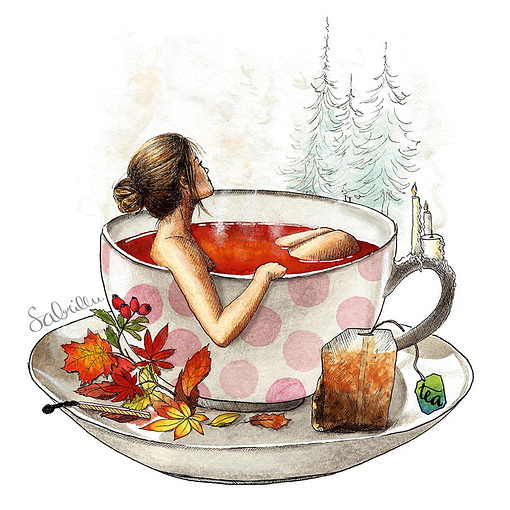 Herbst-Illustration