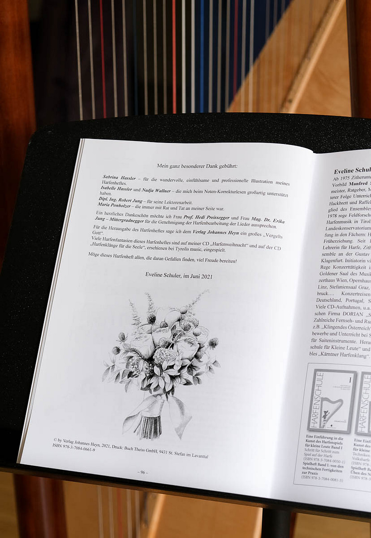 Blumenstrauß Illustration | Flower Bouquet | Sabrillu | Liederbuch Illustrationen | songbook illustrations