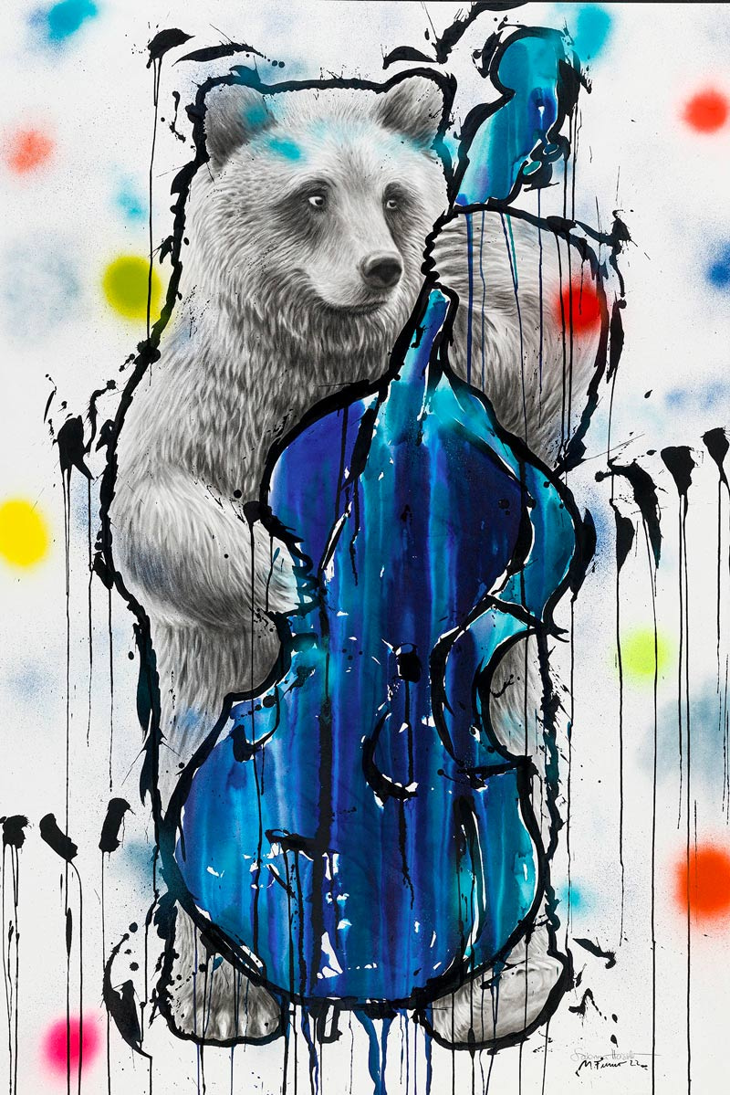 Blue.Beary.Hill | Sabrina Hassler & Michael Ferner | collaborative artwork